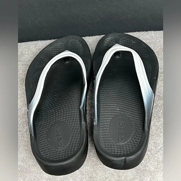 OOFOS OOlala Luxe Womens Size 11 Sandals Recovery Sport Flip Flops Comfort - Picture 6 of 8